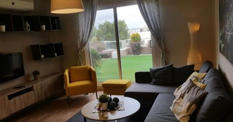 Amman, Apartments/Houses, JOD 6000/year,  Furnished,  1 BR,  Rooftop Fully Furnished One Bedroom Apartment With Big Terrace In Swefieh 00962777688956