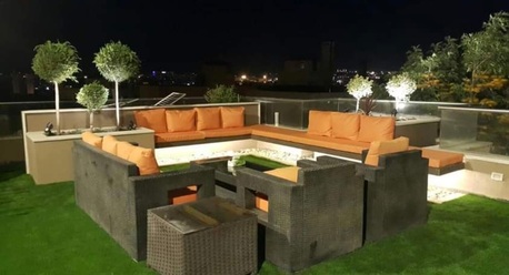 Amman, Apartments/Houses, JOD 6000/year,  Furnished,  1 BR,  Rooftop Fully Furnished One Bedroom Apartment With Big Terrace In Swefieh 00962777688956