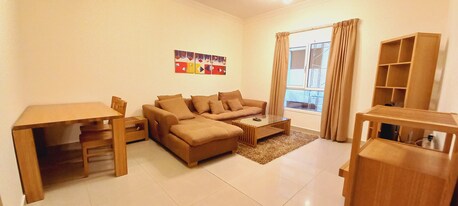 Adliya, Apartments/Houses, BHD 300/month,  Furnished,  1 BR,  100 Sq. Meter,  Spacious One Bedroom Fully Furnished Apartment For Rent