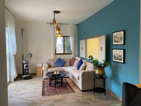 Amman, Apartments/Houses, JOD 14000/year,  Furnished,  2 BR,  Rooftop Fully Furnished Two Bedroom Apartment With Terrace In Jabal Webdeh 00962777688956