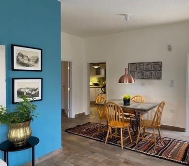 Amman, Apartments/Houses, JOD 14000/year,  Furnished,  2 BR,  Rooftop Fully Furnished Two Bedroom Apartment With Terrace In Jabal Webdeh 00962777688956