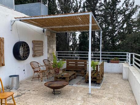 Amman, Apartments/Houses, JOD 14000/year,  Furnished,  2 BR,  Rooftop Fully Furnished Two Bedroom Apartment With Terrace In Jabal Webdeh 00962777688956