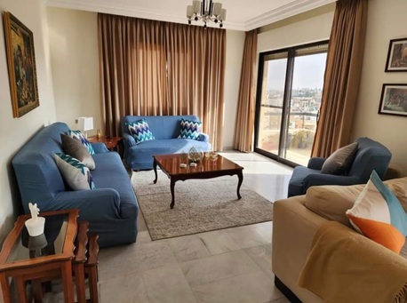 Amman, Apartments/Houses, JOD 11000/year,  Furnished,  3 BR,  Fully Furnished Three Bedroom Apartment With Baconly In Shemsani 00962777688956