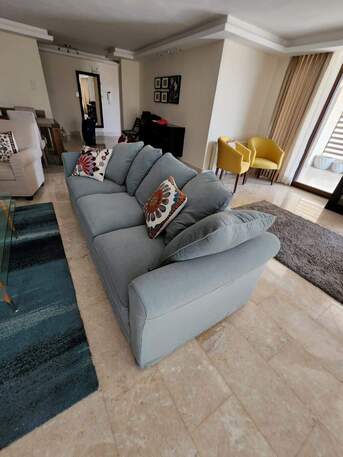 Amman, Apartments/Houses, JOD 12000/year,  Furnished,  3 BR,  Fully Furnished Three Bedroom Apartment With Big Baconly,garden In Shemsani 00962777688956