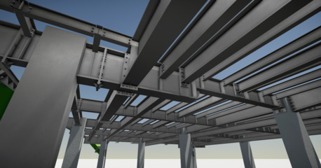 Azizia, Construction, Tekla Structures Modeller And Detailer