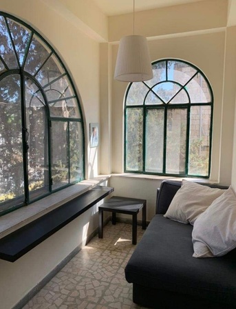 Amman, Apartments/Houses, JOD 12000/year,  Furnished,  2 BR,  Ground Fully Furinshed 2B Apartment With Outside Garden In Jabal Webdeh 00962777688956