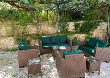 Amman, Apartments/Houses, JOD 12000/year,  Furnished,  2 BR,  Ground Fully Furinshed 2B Apartment With Outside Garden In Jabal Webdeh 00962777688956