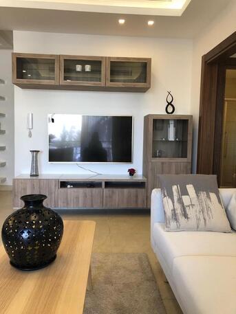 Abdoun, Apartments/Houses, JOD 11000/year,  Furnished,  2 BR,  Fully Furnished Two Bedroom Apartment With Baconly In North Abdoun 00962777688956