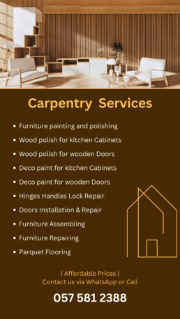 Makkah, Construction, Furniture Polishing Services Jeddah (Hotels,Restaurants,Offices,Villas)