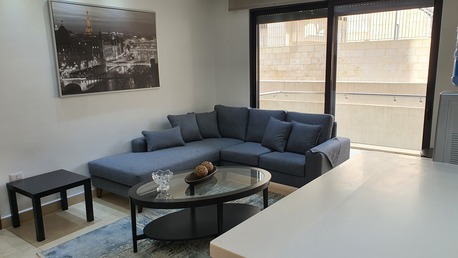 Abdoun, Apartments/Houses, JOD 12000/year,  Furnished,  2 BR,  Ground Fully Furinshed 2B Apart With Baconly And Garden In North Abdoun 00962777688956