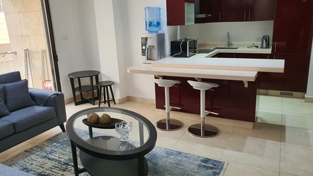 Abdoun, Apartments/Houses, JOD 12000/year,  Furnished,  2 BR,  Ground Fully Furinshed 2B Apart With Baconly And Garden In North Abdoun 00962777688956