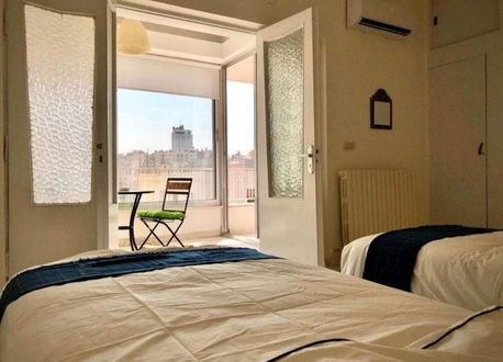 Amman, Apartments/Houses, JOD 9000/year,  Furnished,  2 BR,  Hertige Fully Furnished Two Bedroom With Balcony In Jabal Webdeh 00962777688956