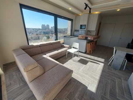 Amman, Apartments/Houses, JOD 10000/year,  Furnished,  1 BR,  Roof Top Fully Furnished One Bedroom Apart. With Big Terrace In Shemsani 00962777688956