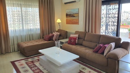 Amman, Apartments/Houses, JOD 14000/year,  Furnished,  2 BR,  Rooftop Fully Furnished 2B Apart With Big Terrace In 2 Circle 00962777688956