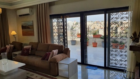 Amman, Apartments/Houses, JOD 14000/year,  Furnished,  2 BR,  Rooftop Fully Furnished 2B Apart With Big Terrace In 2 Circle 00962777688956
