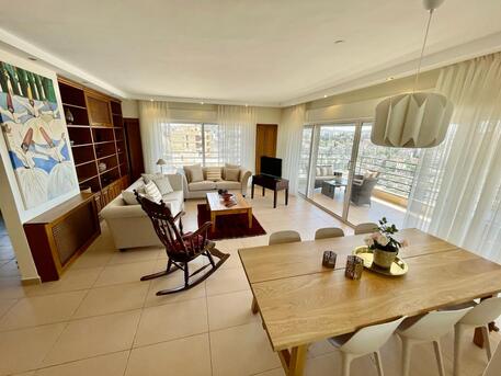 Amman, Apartments/Houses, JOD 16000/year,  Furnished,  2 BR,  Fully Furnished Two Bedroom Apartment With Big Balcony In Jabal Webdeh 00962777688956