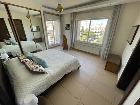 Amman, Apartments/Houses, JOD 16000/year,  Furnished,  2 BR,  Fully Furnished Two Bedroom Apartment With Big Balcony In Jabal Webdeh 00962777688956