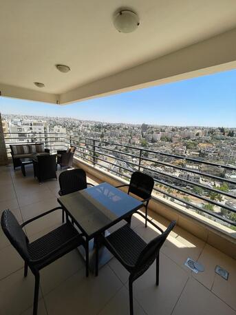 Amman, Apartments/Houses, JOD 16000/year,  Furnished,  2 BR,  Fully Furnished Two Bedroom Apartment With Big Balcony In Jabal Webdeh 00962777688956