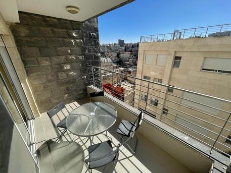 Amman, Apartments/Houses, JOD 12000/year,  Furnished,  2 BR,  Fully Furnished Two Bedroom With Balcony In Jabal Webdeh 00962777688956
