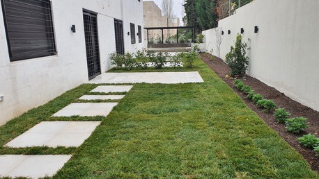 Amman, Apartments/Houses, JOD 19000/year,  3 BR,  Brandnew Semi Furnished Ground Floor Apart. With Big Garden In Shemsani 00962777688956