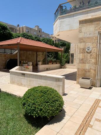 Amman, Apartments/Houses, JOD 25000/year,  4 BR,  Semi Furnished Ground Floor 4B Apart. With Big Garden N Der Ghbar 00962777688956