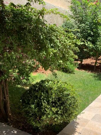 Amman, Apartments/Houses, JOD 25000/year,  4 BR,  Semi Furnished Ground Floor 4B Apart. With Big Garden N Der Ghbar 00962777688956