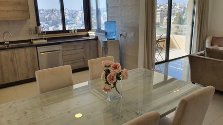 Amman, Apartments/Houses, JOD 12000/year,  Furnished,  2 BR,  Brandnew Fully Furnished Two Bedroom Apart With Balcony In Jabal Webdeh 00962777688956