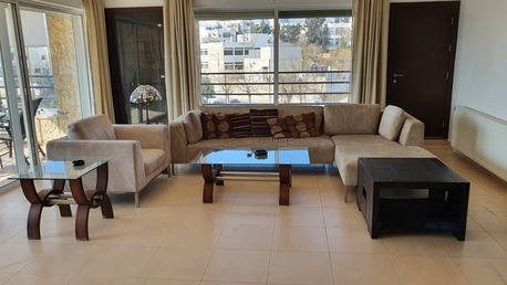 Amman, Apartments/Houses, JOD 13000/year,  Furnished,  2 BR,  Fully Furnished Two Bedroom With Big Baconly In Jabal Webdeh 00962777688956
