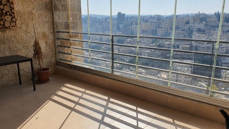 Amman, Apartments/Houses, JOD 13000/year,  Furnished,  2 BR,  Fully Furnished Two Bedroom With Big Baconly In Jabal Webdeh 00962777688956