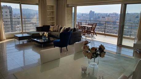 Amman, Apartments/Houses, JOD 15000/year,  Furnished,  2 BR,  Fully Furnished Two Bedroom With Big Baconly In Jabal Webdeh 00962777688956