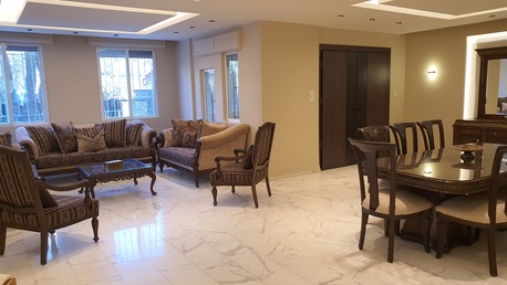 Amman, Apartments/Houses, JOD 20000/year,  Furnished,  4 BR,  Ground Fully Furinshed 4B Apartment With Big Outside Garden In 5 Circle 00962777688956