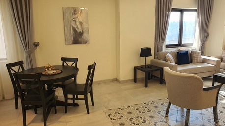 Amman, Apartments/Houses, JOD 17000/year,  Furnished,  2 BR,  Ground Fully Furinshed 2B Apartment With Small Garden In Jabal Webdeh 00962777688956