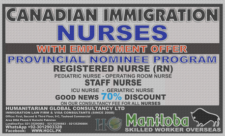 Karachi, Immigration, Canadiaa Skilled Immigration With Manitoba PNP Program