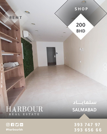 Salmabad, Shops, BHD 200,  42 Sq. Meter,  Harbor Real Estate For Rent A Commercial Store In Salmabad