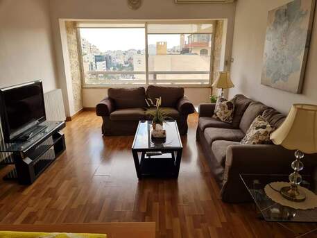 Amman, Apartments/Houses, JOD 7800/year,  Furnished,  3 BR,  Fully Furnished Three Bedroom Apartment With Baconly In 5 Circle 00962777688956