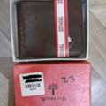 SAR 25,  Stylish 'Woodland' Leather Wallet (Brown) For Men For Sale....