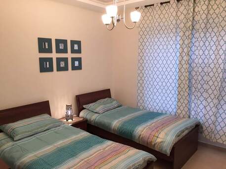 Amman, Apartments/Houses, JOD 7200/year,  Furnished,  2 BR,  Fully Furnished 2B With Balcony N Dayiet Ameer Rashed 00962777688956