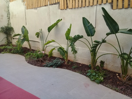 Amman, Apartments/Houses, JOD 10000/year,  Furnished,  1 BR,  Ground Fully Furinshed One Bedroom Apartment With Garden In Jabal Webdeh 00962777688956