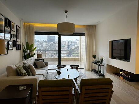 Amman, Apartments/Houses, JOD 18000/year,  Furnished,  2 BR,  Brandnew Fully Furnished Two Bedroom Apart With Baconlies In Jabal Webdeh 00962777688956