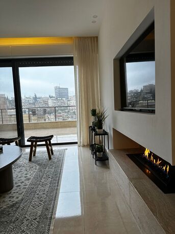 Amman, Apartments/Houses, JOD 18000/year,  Furnished,  2 BR,  Brandnew Fully Furnished Two Bedroom Apart With Baconlies In Jabal Webdeh 00962777688956