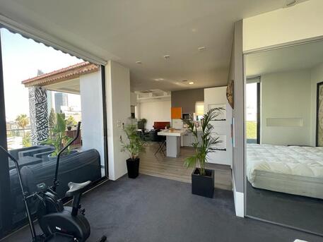 Amman, Apartments/Houses, JOD 12000/year,  Furnished,  1 BR,  Roof Top Fully Furnished One Bedroom Apart With Big Terrace In Shemsani 00962777688956