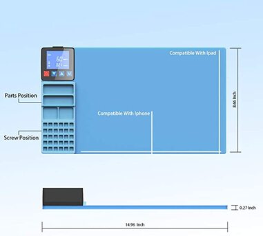 Riyadh, Computers, SAR 200,  New With Box CPB Heating Pad Compatible With IPad IPhone Smartphone LCD Screen Separator