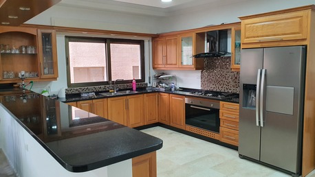 Amman, Apartments/Houses, JOD 10000/year,  Furnished,  3 BR,  Ground Fully Furinshed 3B Apartment With Terrace In Jabal Webdeh 00962777688956