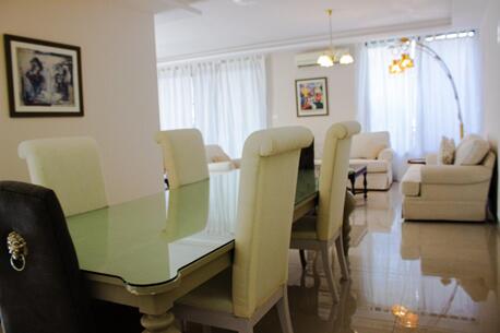 Abdoun, Apartments/Houses, JOD 17000/year,  Furnished,  3 BR,  Ground Fully Furinshed 3B Apart With Terrace And Baconly In Abdoun 00962777688956