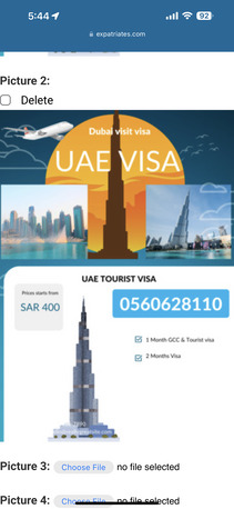Duba, Travel, DUBAI VISIT / Tourist VISA