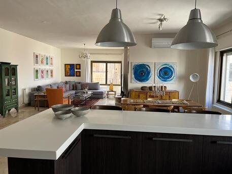 Amman, Apartments/Houses, JOD 14500/year,  Furnished,  3 BR,  Fully Furnished Three Bedroom Apartment With Baconly In Jabal Webdeh 00962777688956