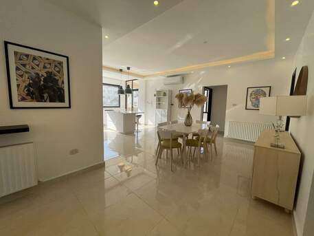 Amman, Apartments/Houses, JOD 15000/year,  Furnished,  3 BR,  Fully Furnished Three Bedroom Apartment With Baconly In Jabal Webdeh 00962777688956