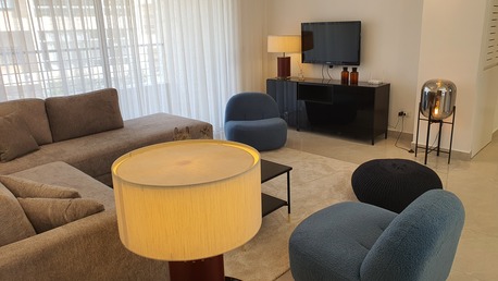 Amman, Apartments/Houses, JOD 17000/year,  Furnished,  2 BR,  Brandnew Ground Floor Fully Furnished 2B Apart ,Big Garden Jabal Webdeh 00962777688956