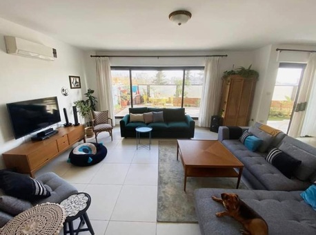 Amman, Apartments/Houses, JOD 18000/year,  Furnished,  3 BR,  Ground Fully Furinshed 3B Apartment With Outside Garden In Jabal Webdeh 00962777688956