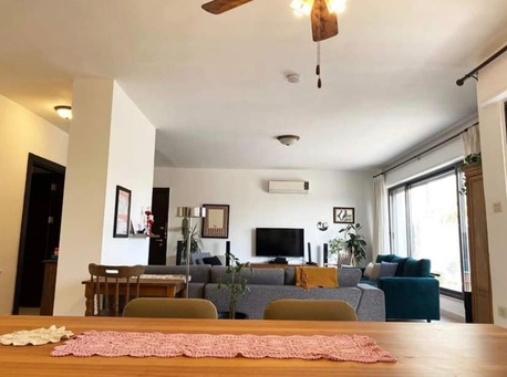 Amman, Apartments/Houses, JOD 18000/year,  Furnished,  3 BR,  Ground Fully Furinshed 3B Apartment With Outside Garden In Jabal Webdeh 00962777688956